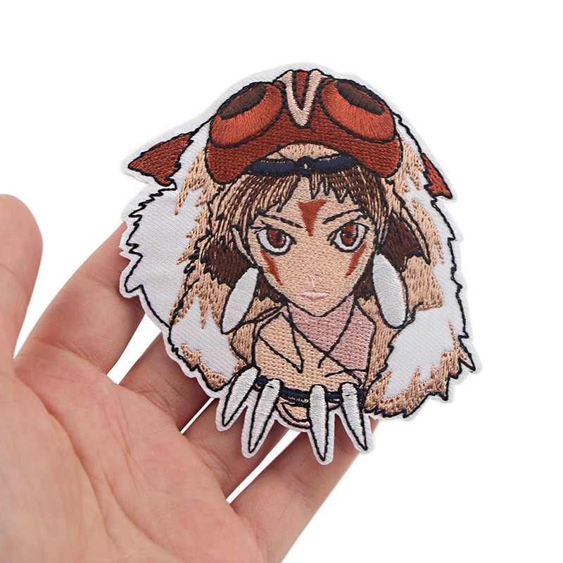 Princess Mononoke 'San The Wolf Girl' Embroidered Patch