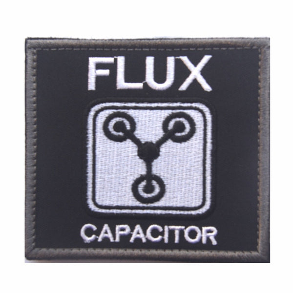 Back to the Future 'Flux Capacitory' Embroidered Velcro Patch