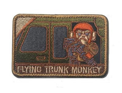 Monkey Tactical 'Flying Trunk Monkey | 1.0' Embroidered Velcro Patch