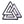 Load image into Gallery viewer, Viking &#39;Valknut Symbol | White&#39; Embroidered Velcro Patch
