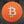 Load image into Gallery viewer, Bitcoin &#39;Orange Coin&#39; Embroidered Patch
