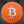 Load image into Gallery viewer, Bitcoin &#39;Orange Coin&#39; Embroidered Patch
