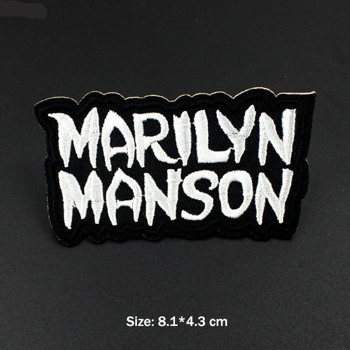 Music 'Marilyn Manson' | Embroidered Patch