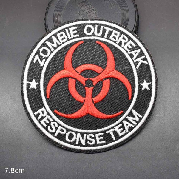 'Zombie Outbreak, Response Team' Embroidered Patch