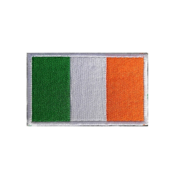 Ireland Flag Embroidered Velcro Patch