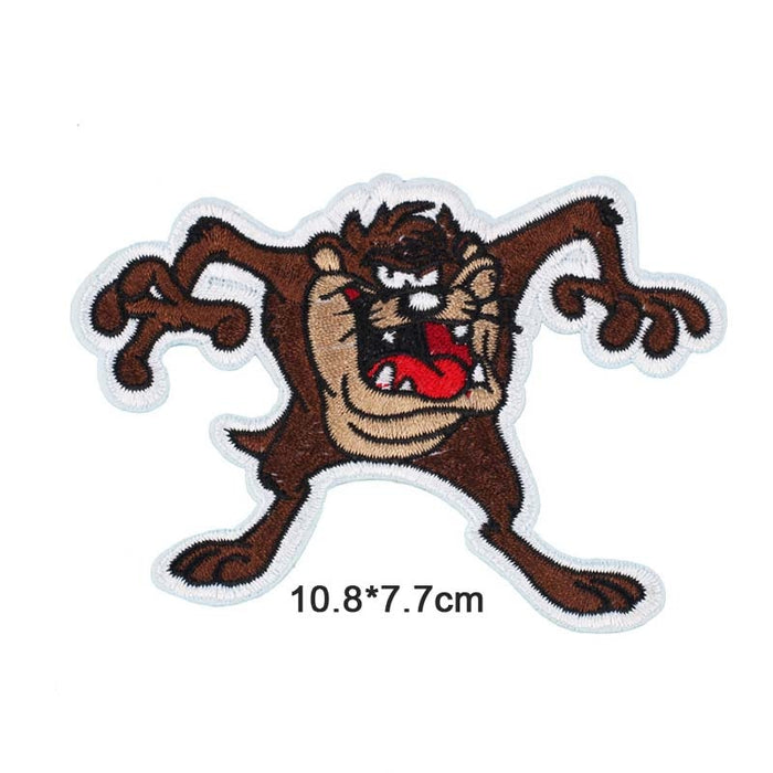 Tasmanian Devil 'Beast' Embroidered Patch