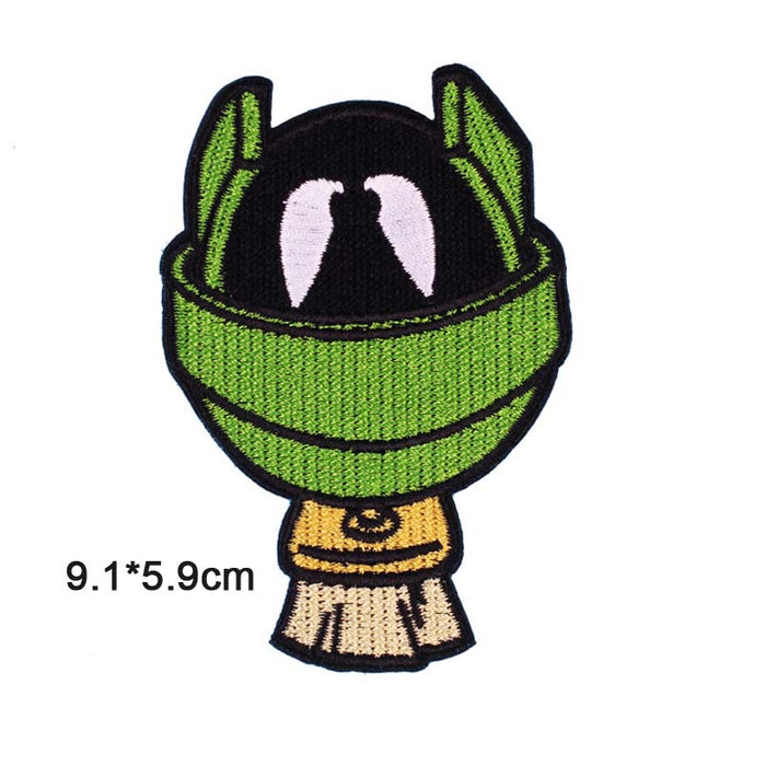Marvin the Martian 'Head' Embroidered Patch