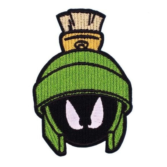 Marvin the Martian 'Head' Embroidered Patch