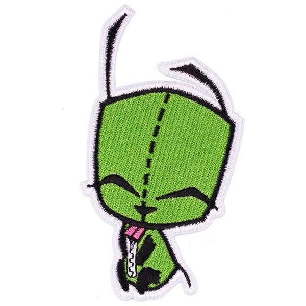 Invader Zim 'Happy GIR' Embroidered Patch