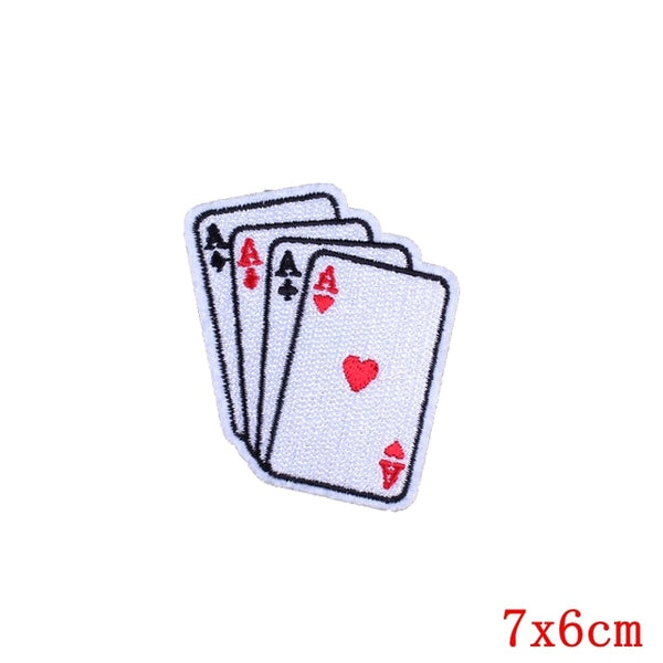 Playing Cards 'Aces | 1.0' Embroidered Patch