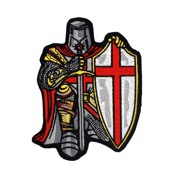 Knights Templar Embroidered Velcro Patch