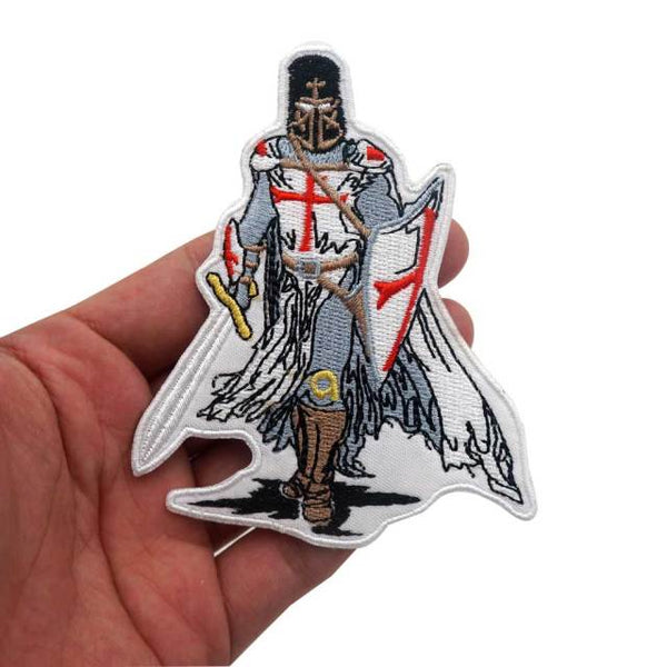 Knights Templar Embroidered Velcro Patch