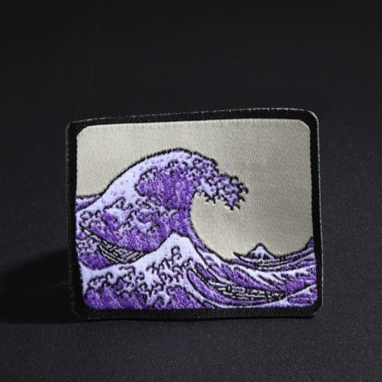 Cute 'Great Wave Off Kanagawa' Embroidered Patch