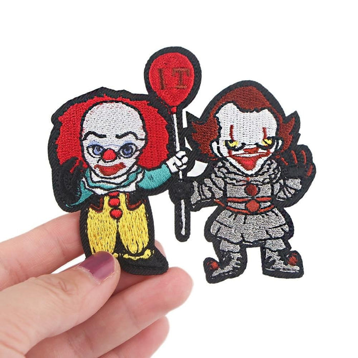 It Clown 'Balloon' Embroidered Patch