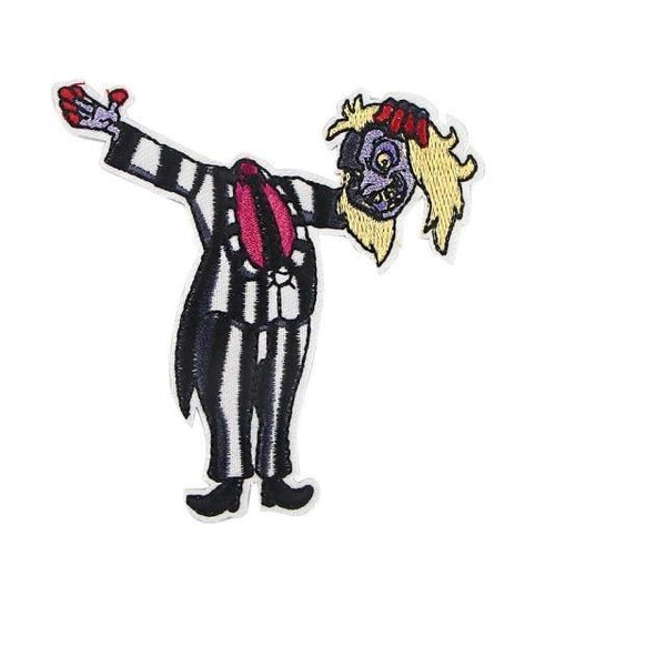 Beetlejuice 'Beheaded' Embroidered Patch