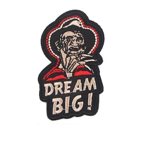 Freddy Krueger 'Dream Big' Embroidered Patch