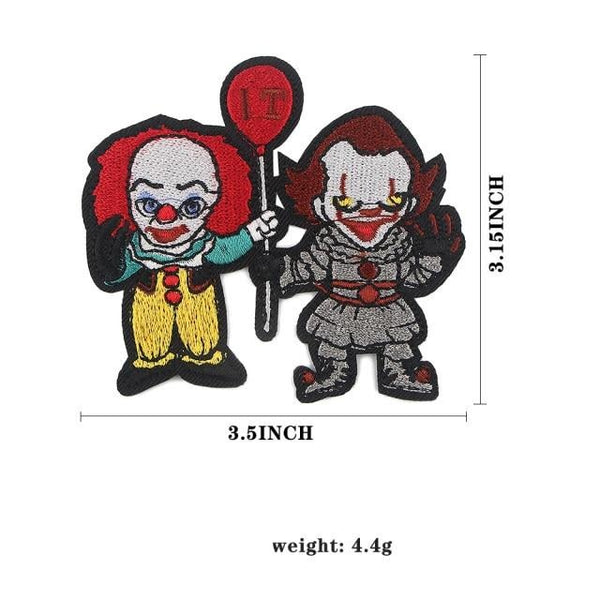 It Clown 'Balloon' Embroidered Patch