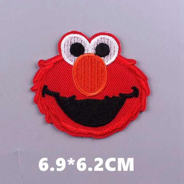 Sesame Street 'Elmo | Head' Embroidered Patch