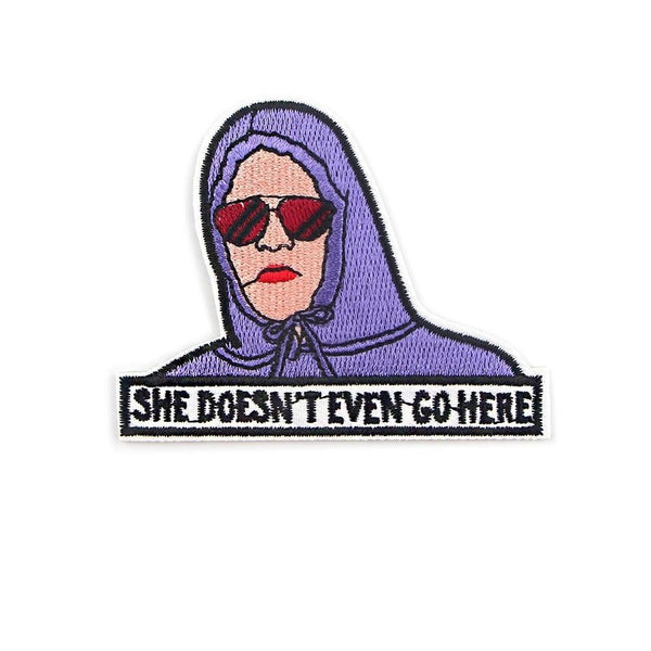 Mean Girls 'Damian | She Doesn't Even Go Here' Embroidered Patch