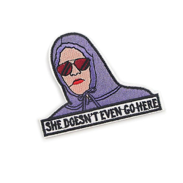 Mean Girls 'Damian | She Doesn't Even Go Here' Embroidered Patch