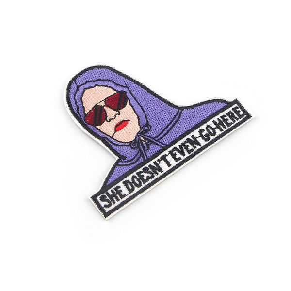 Mean Girls 'Damian | She Doesn't Even Go Here' Embroidered Patch