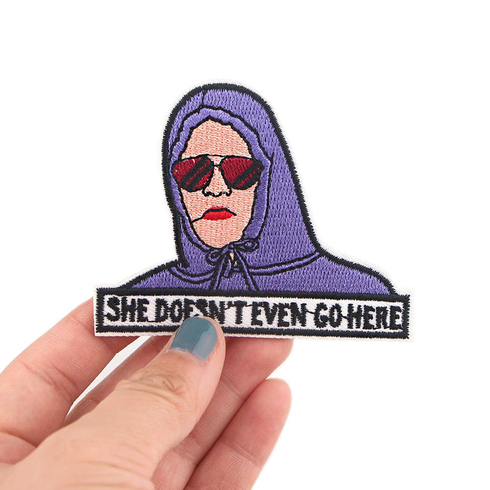 Mean Girls 'Damian | She Doesn't Even Go Here' Embroidered Patch