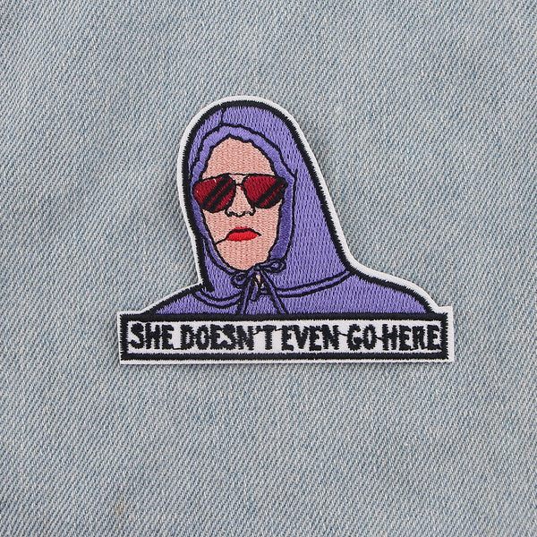 Mean Girls 'Damian | She Doesn't Even Go Here' Embroidered Patch