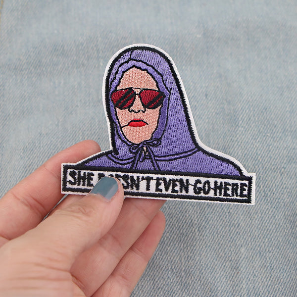 Mean Girls 'Damian | She Doesn't Even Go Here' Embroidered Patch