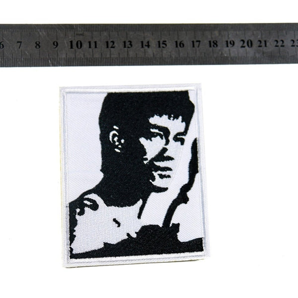 Bruce Lee 'Portrait' Embroidered Patch