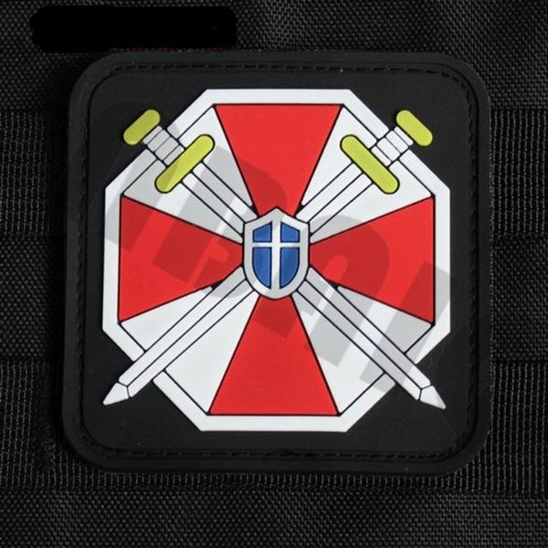 Resident Evil 'Umbrella | Shield' PVC Rubber Velcro Patch