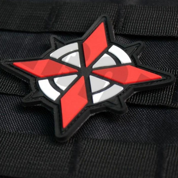 Resident Evil 'Logo' PVC Rubber Velcro Patch