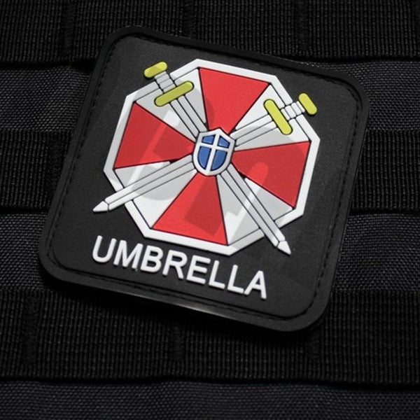 Resident Evil 'Umbrella | 1.0' PVC Rubber Velcro Patch