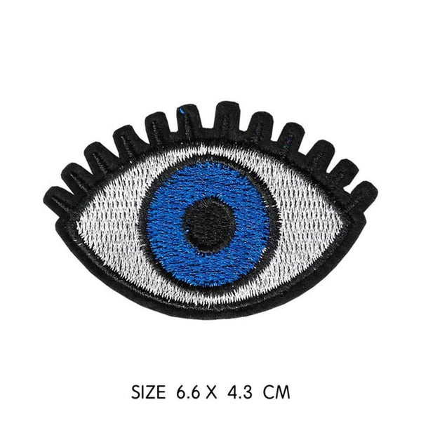 Cool 'One Eye' Embroidered Patch