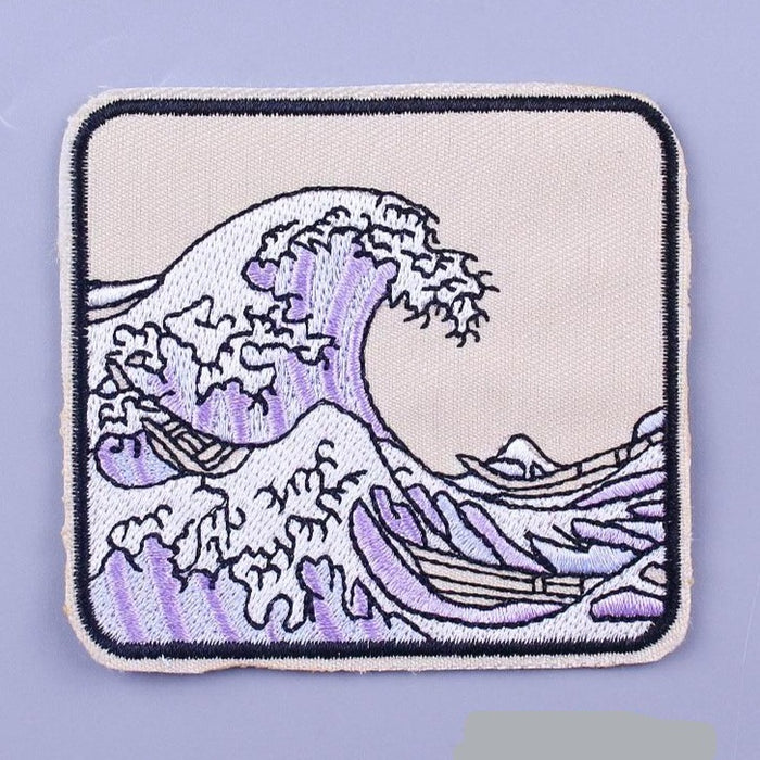 The Great Wave 'Mount Fuji' Embroidered Patch