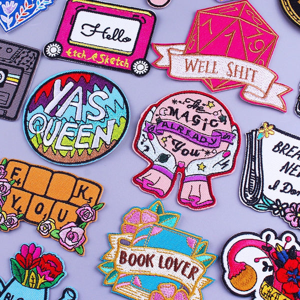 Cute Yas Queen Embroidered Patch