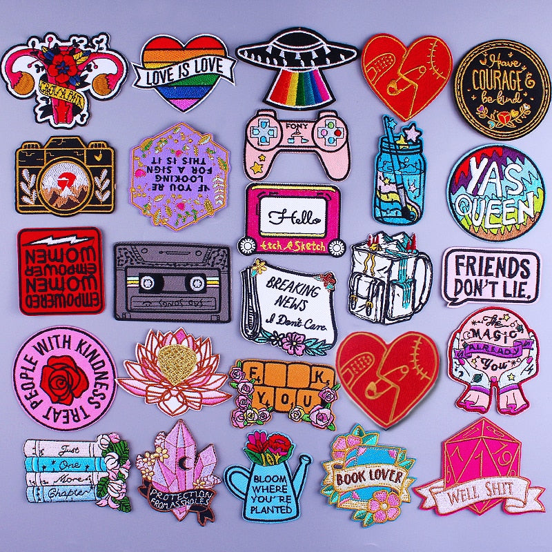 Books Are Magic 'Just One More Chapter' Embroidered Patch