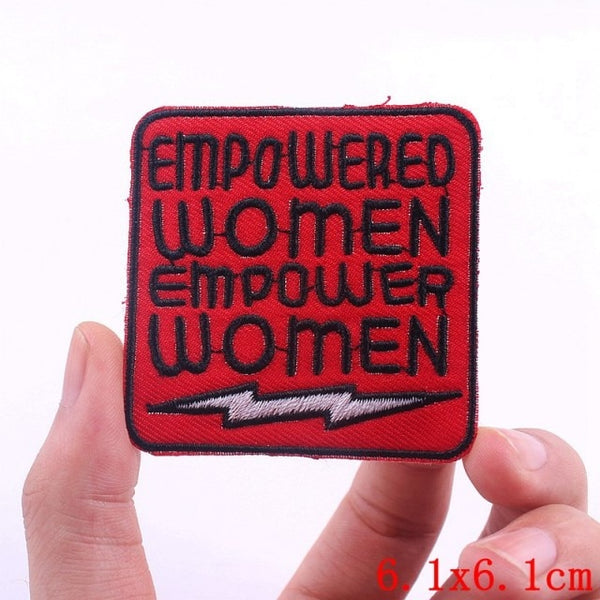 'Empowered Women Empower Women' Embroidered Patch