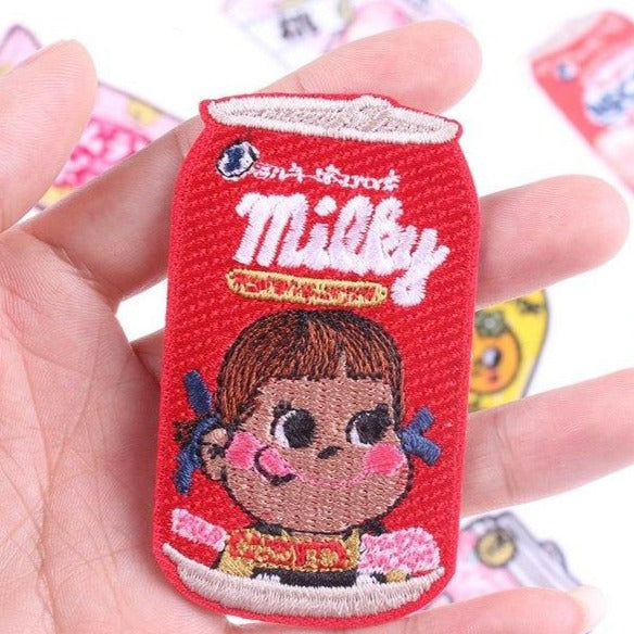 Drinks 'Peco Milky' Embroidered Patch