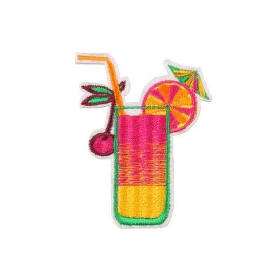 Fresh Four Seasons Juice Embroidered Patch