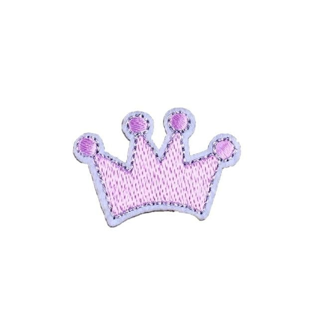 Cute Crown Embroidered Patch