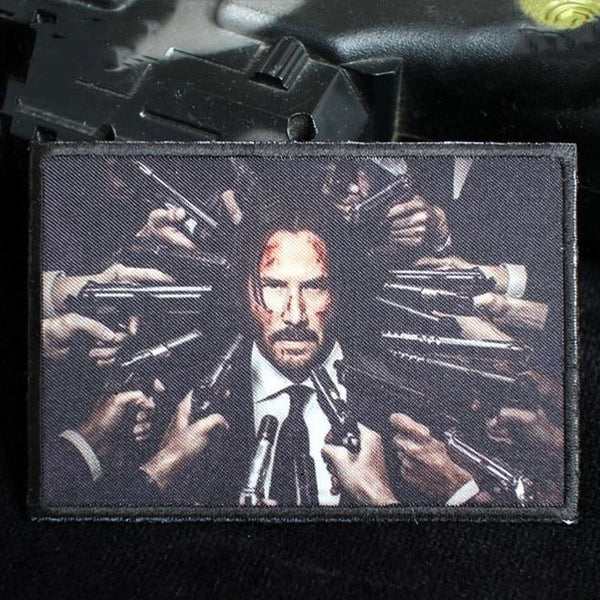 John Wick 'Fearless' Embroidered Velcro Patch