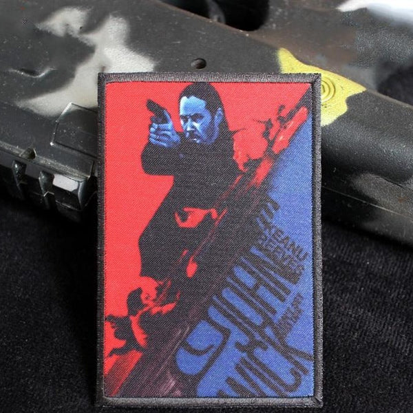 John Wick 'Keanu Reeves' Embroidered Velcro Patch