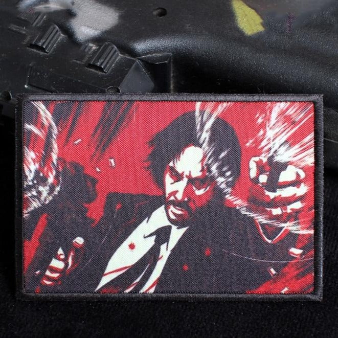 John Wick 'Shooting' Embroidered Velcro Patch