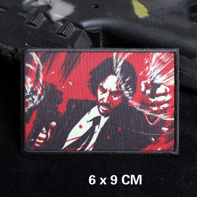 John Wick 'Shooting' Embroidered Velcro Patch