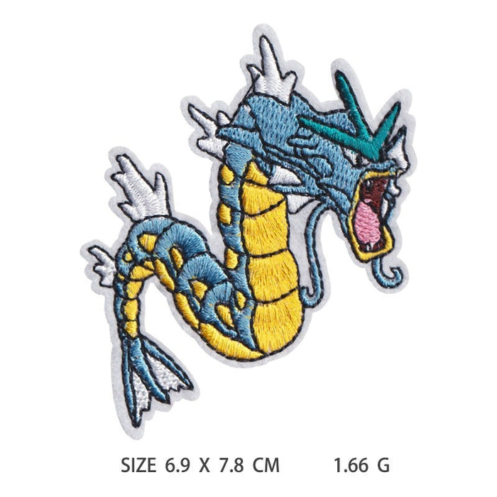 Pokemon 'Gyarados 1.0' Embroidered Patch
