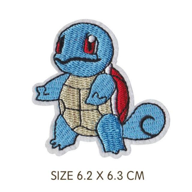 Pokemon 'Squirtle 1.0' Embroidered Patch