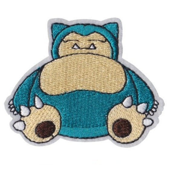 Pokemon 'Snorlax | Sitting 2.0' Embroidered Patch