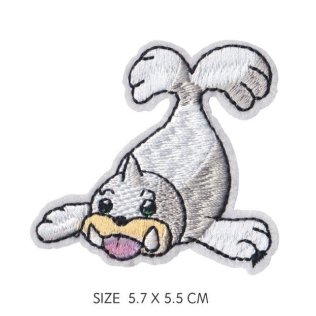 Pokemon 'Seel | Tired' Embroidered Patch