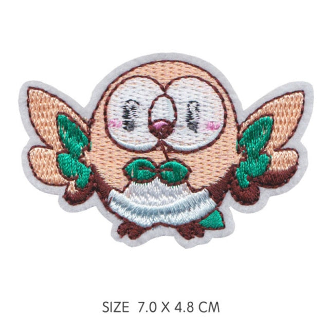 Pokemon 'Rowlet | Flying 1.0' Embroidered Patch