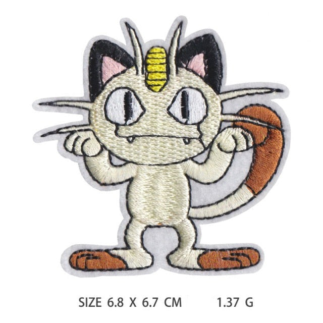 Pokemon 'Meowth | Scratch Cat 1.0' Embroidered Patch